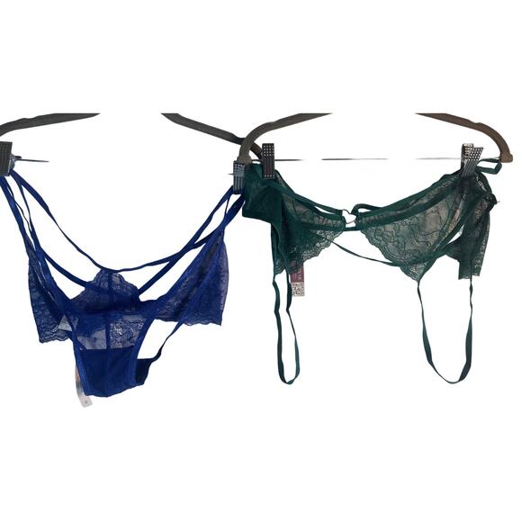 Adore Me size 2X crotchless panty LOT 2 NWT - Picture 1 of 6